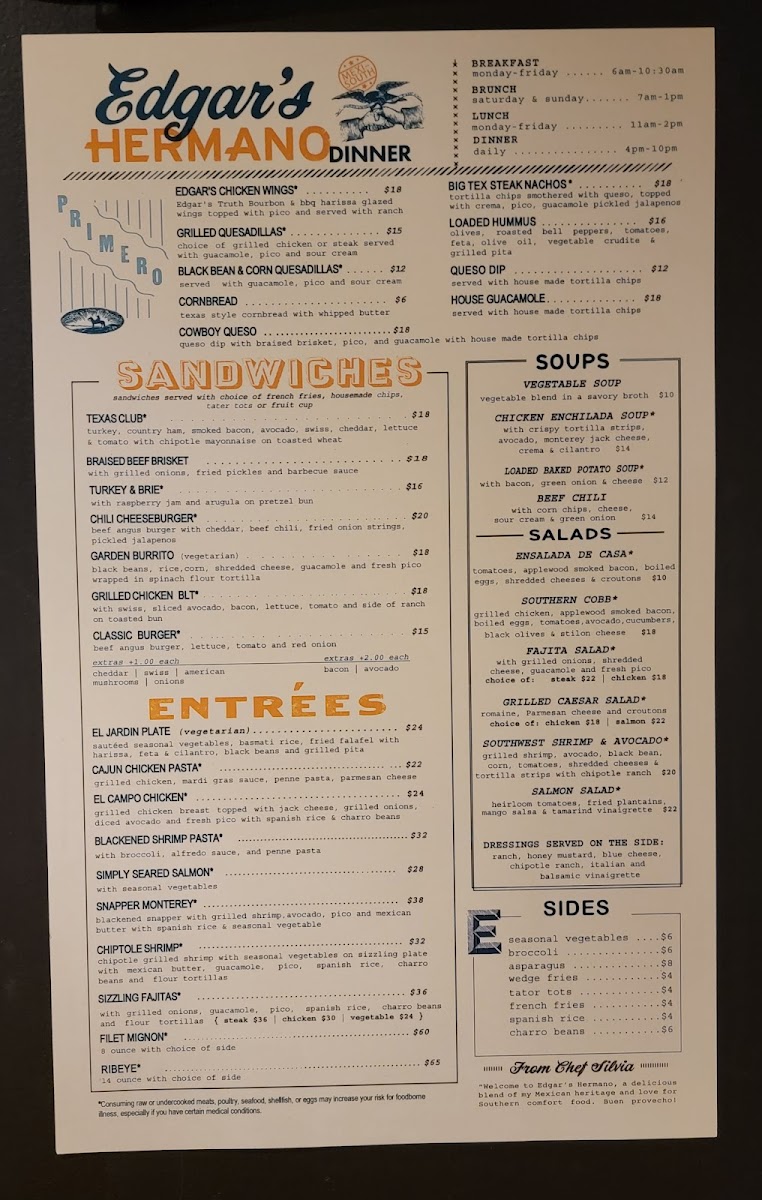 Menu Edgar's Hermano-4