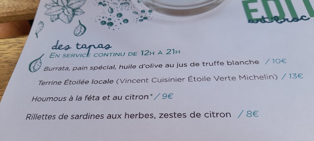 Menu Edith Restaurant-4