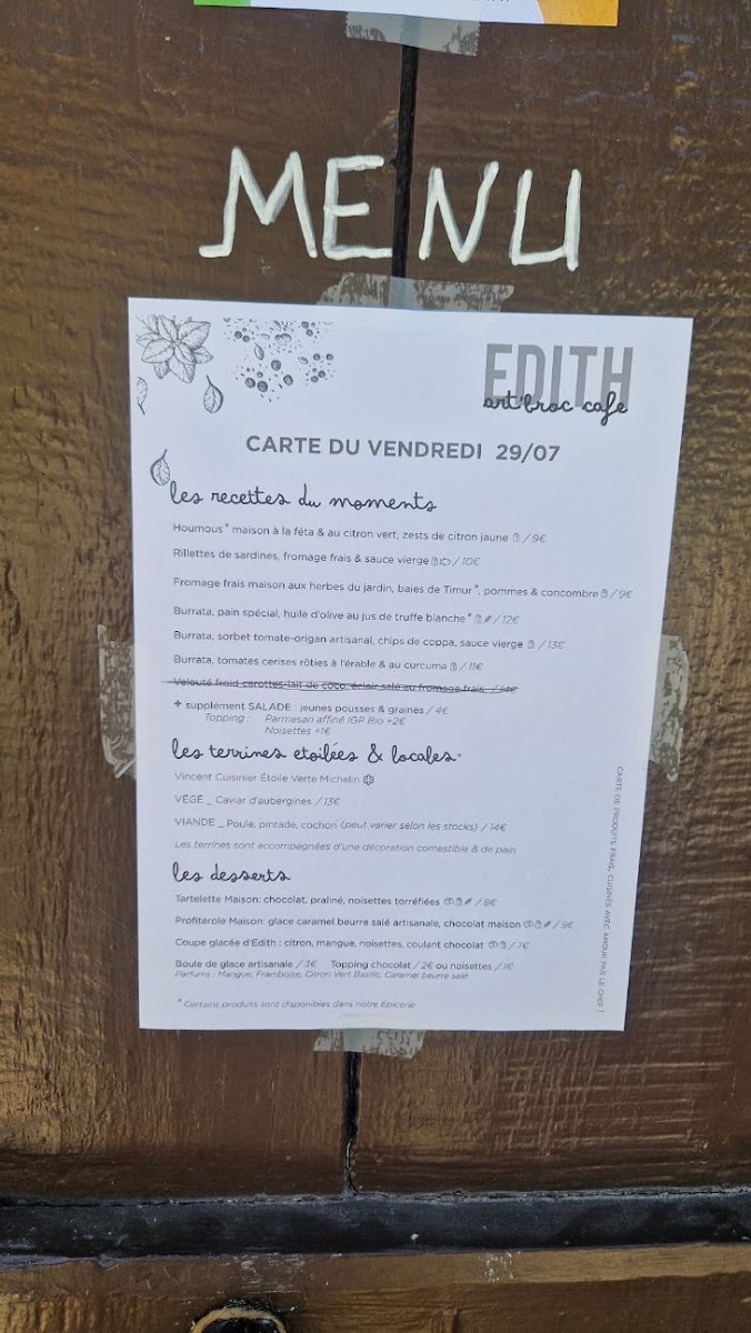 Menu Edith Restaurant-5
