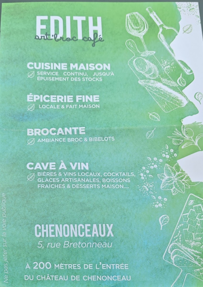 Menu Edith Restaurant-6
