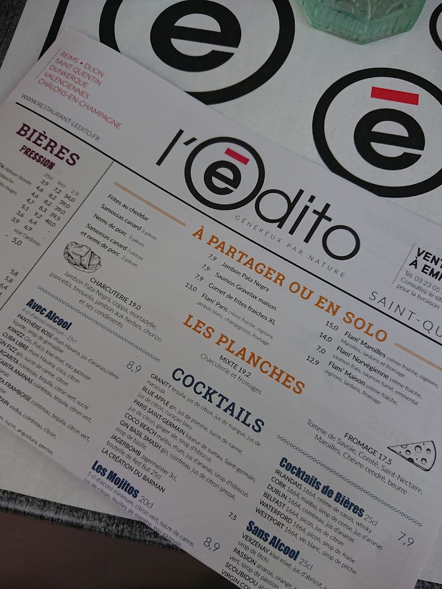 Menu Édito Restaurant Saint Quentin-5