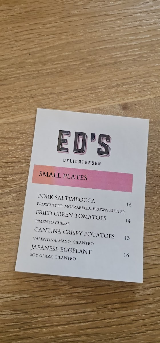 Menu Ed’S Delicatessen-4