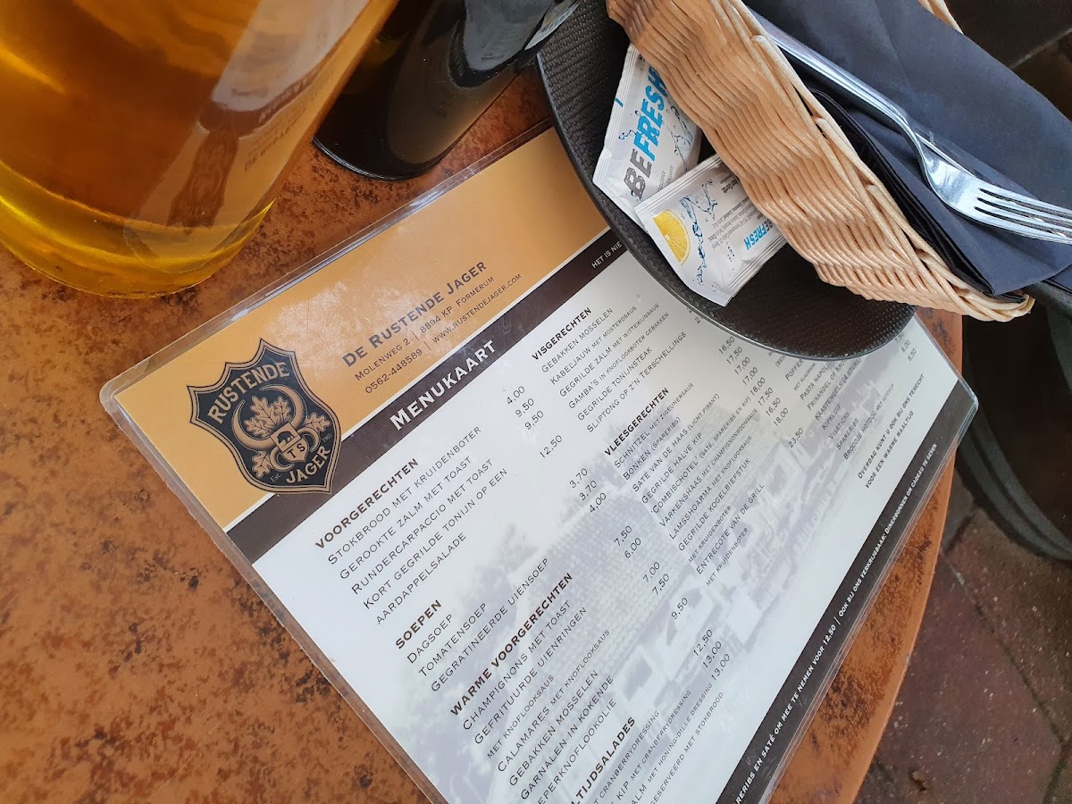 Menu Eet- En Terrascafé De Rustende Jager-6