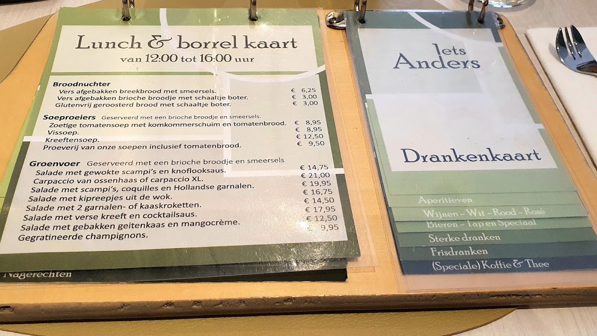Menu Eeterij Iets Anders-1
