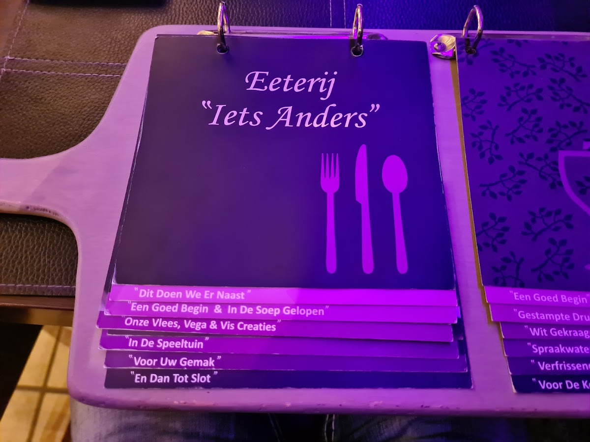 Menu Eeterij Iets Anders-7