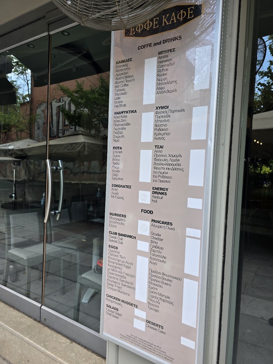 Menu Effe Cafe-1