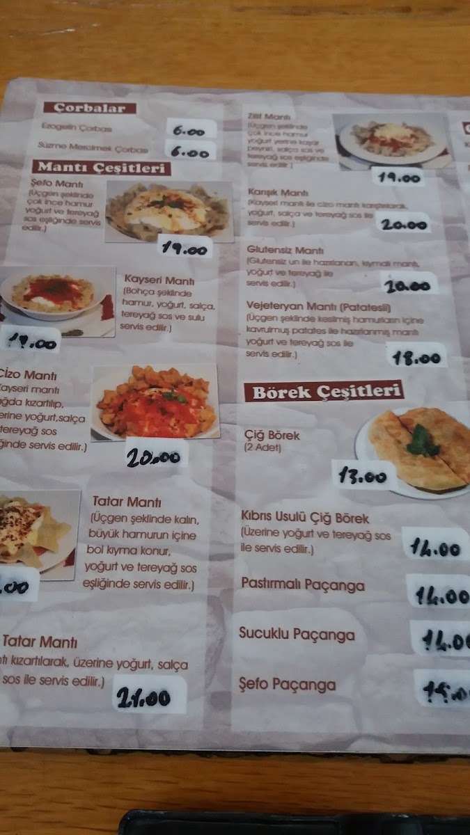 Menu Şefo Mantı-8
