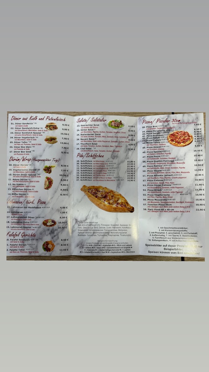 Menu Efsane Grill & Kebaphaus Bad Kreuznach-1