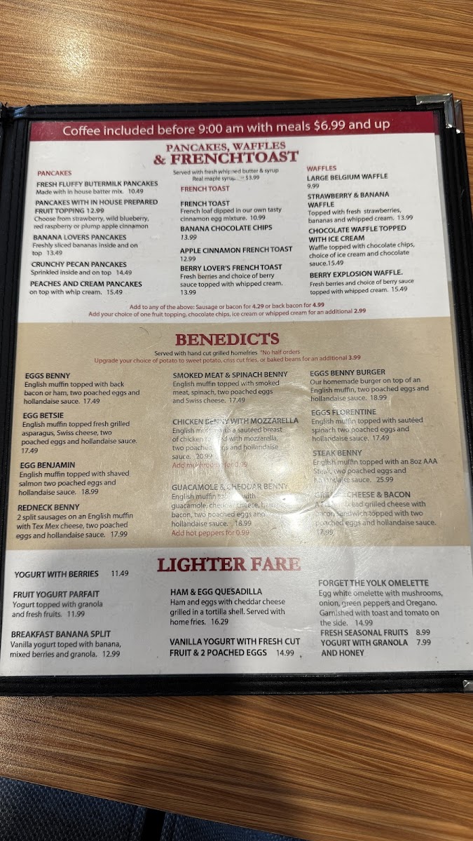 Menu Egg & I-8