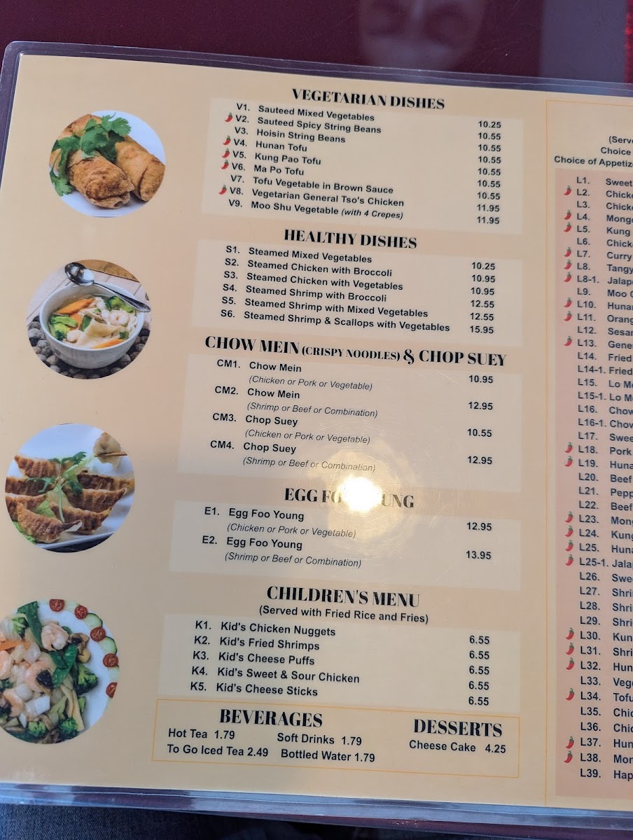 Menu Egg Rolls Chinese Cafe-3
