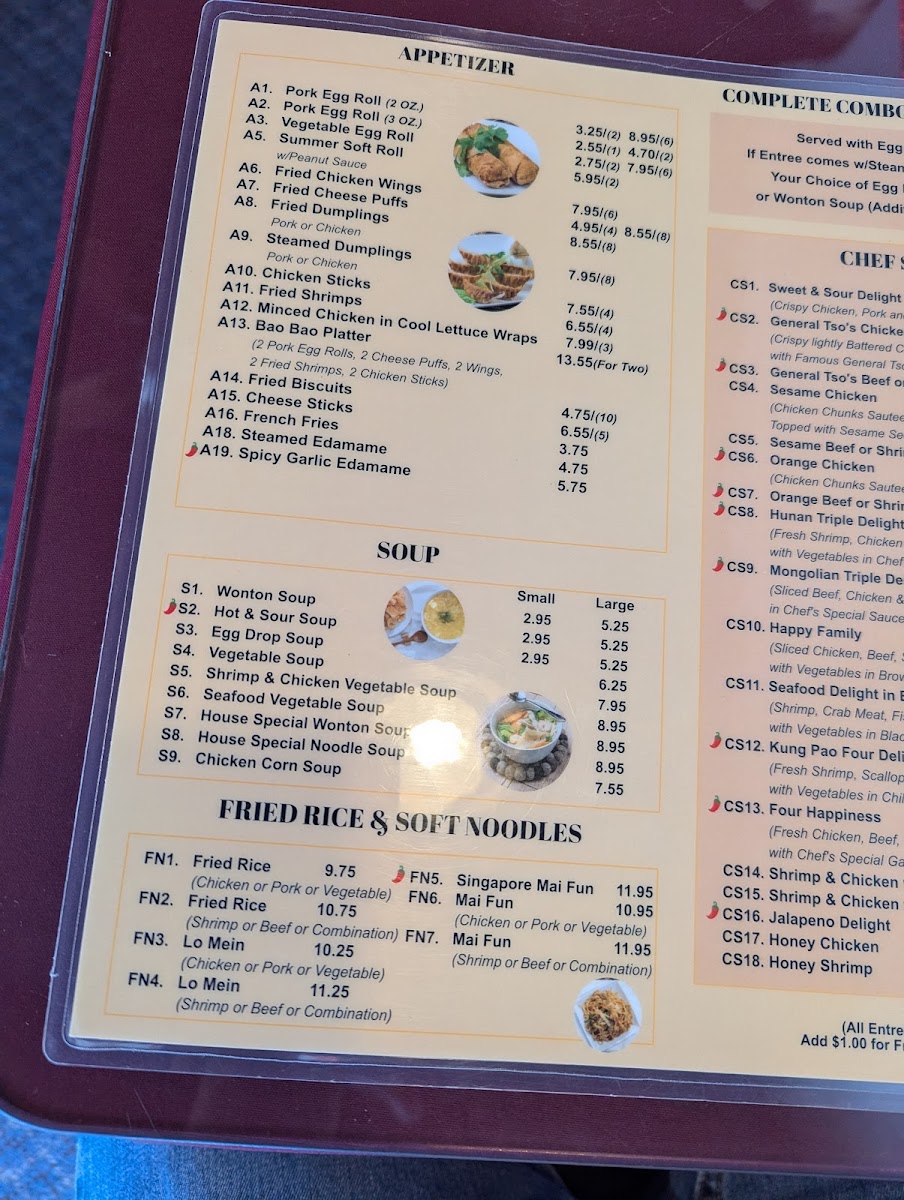Menu Egg Rolls Chinese Cafe-4