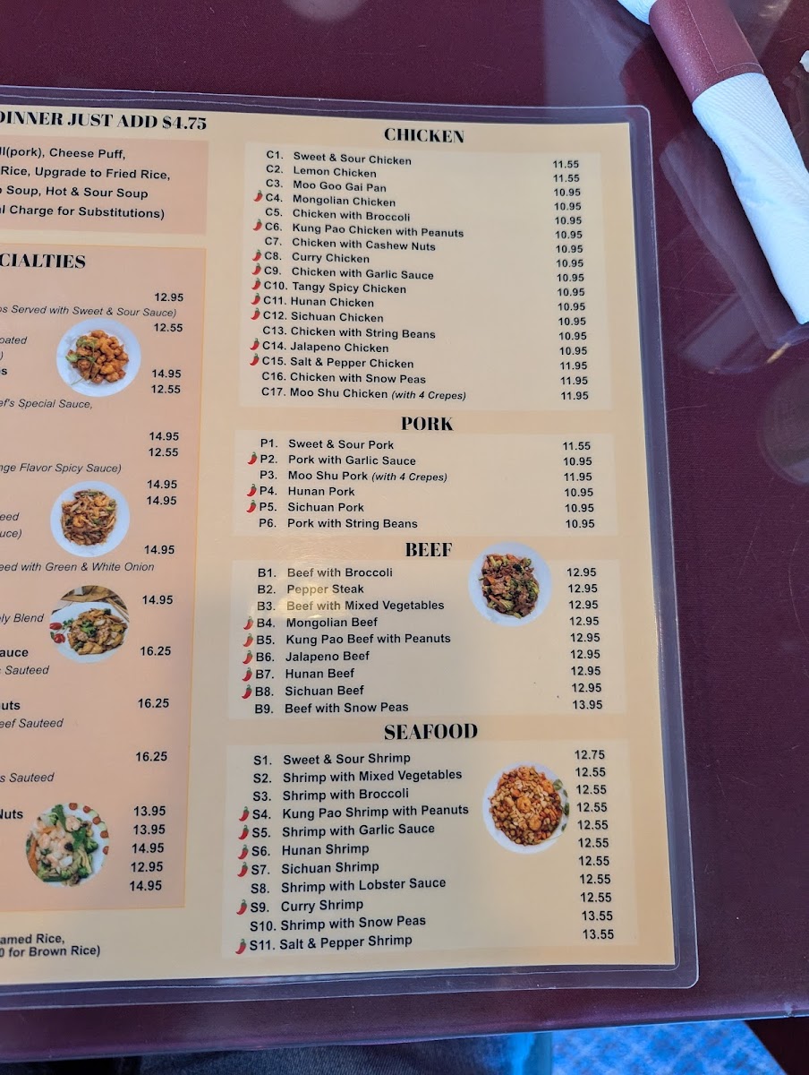 Menu Egg Rolls Chinese Cafe-7