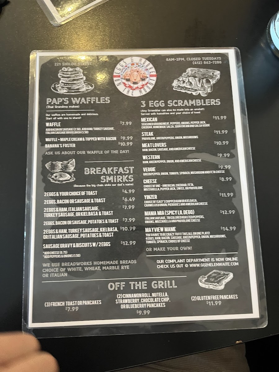 Menu Eggs & Moore-6