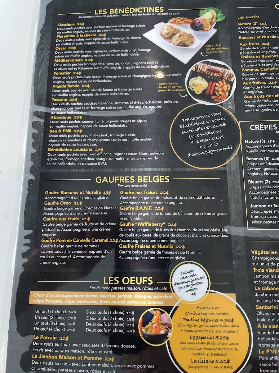 Menu Eggspertise Déjeuner Dîner-7