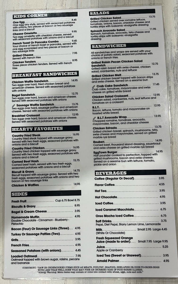 Menu Eggtown- Sarasota-4