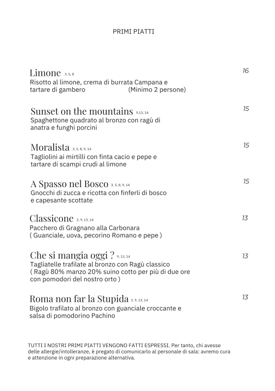 Menu Egò Restaurant | Ristorante Mirano-2
