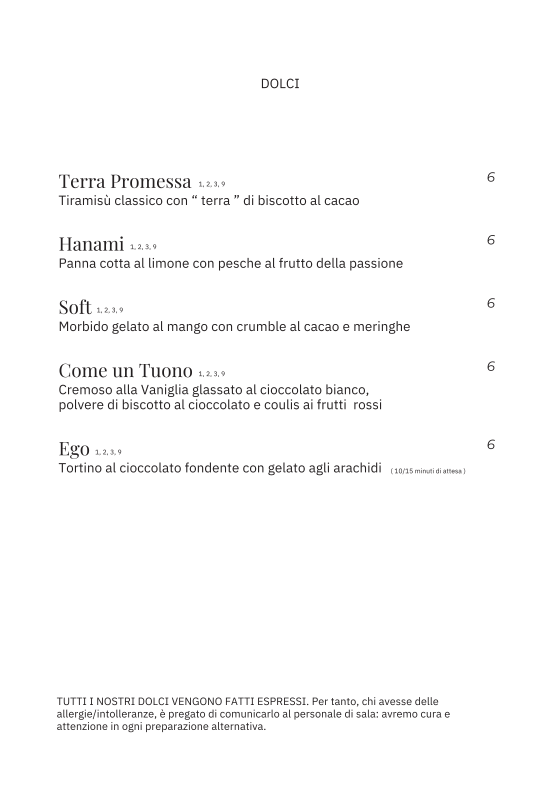 Menu Egò Restaurant | Ristorante Mirano-4