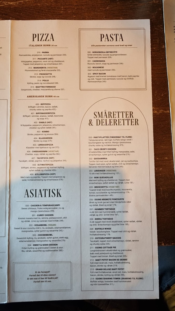 Menu Egon Stavanger-3