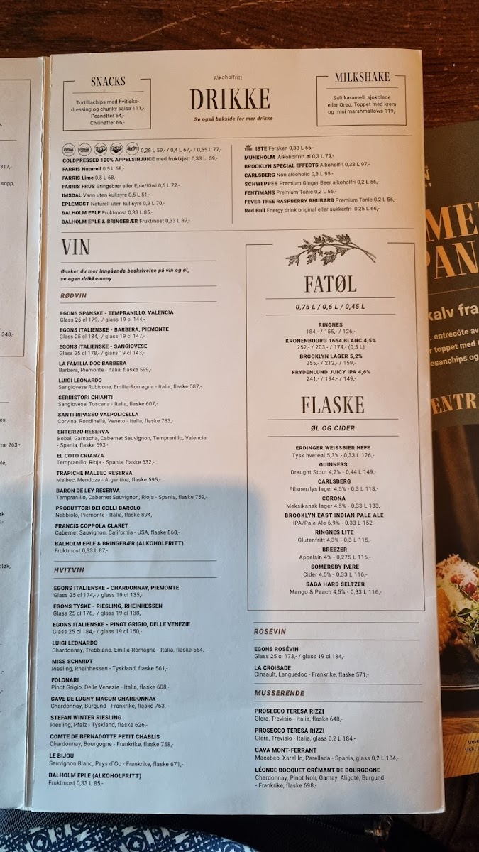 Menu Egon Stavanger-6