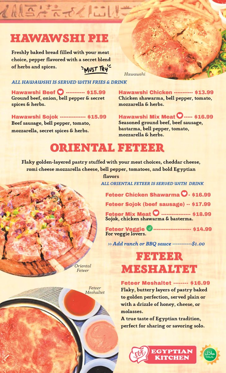 Menu Egyptian Kitchen Restaurant-2