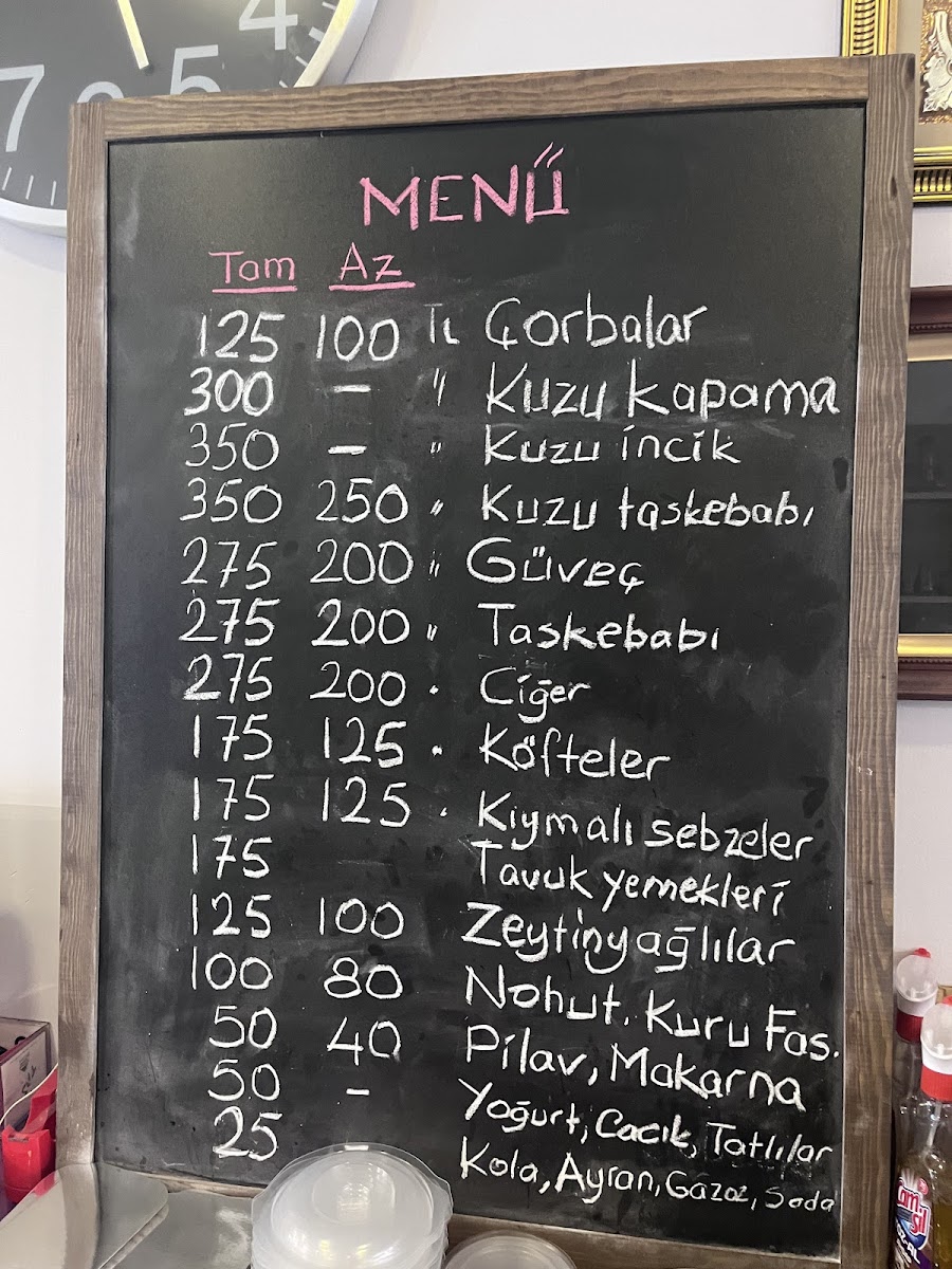Menu Şehir Lokantası-3