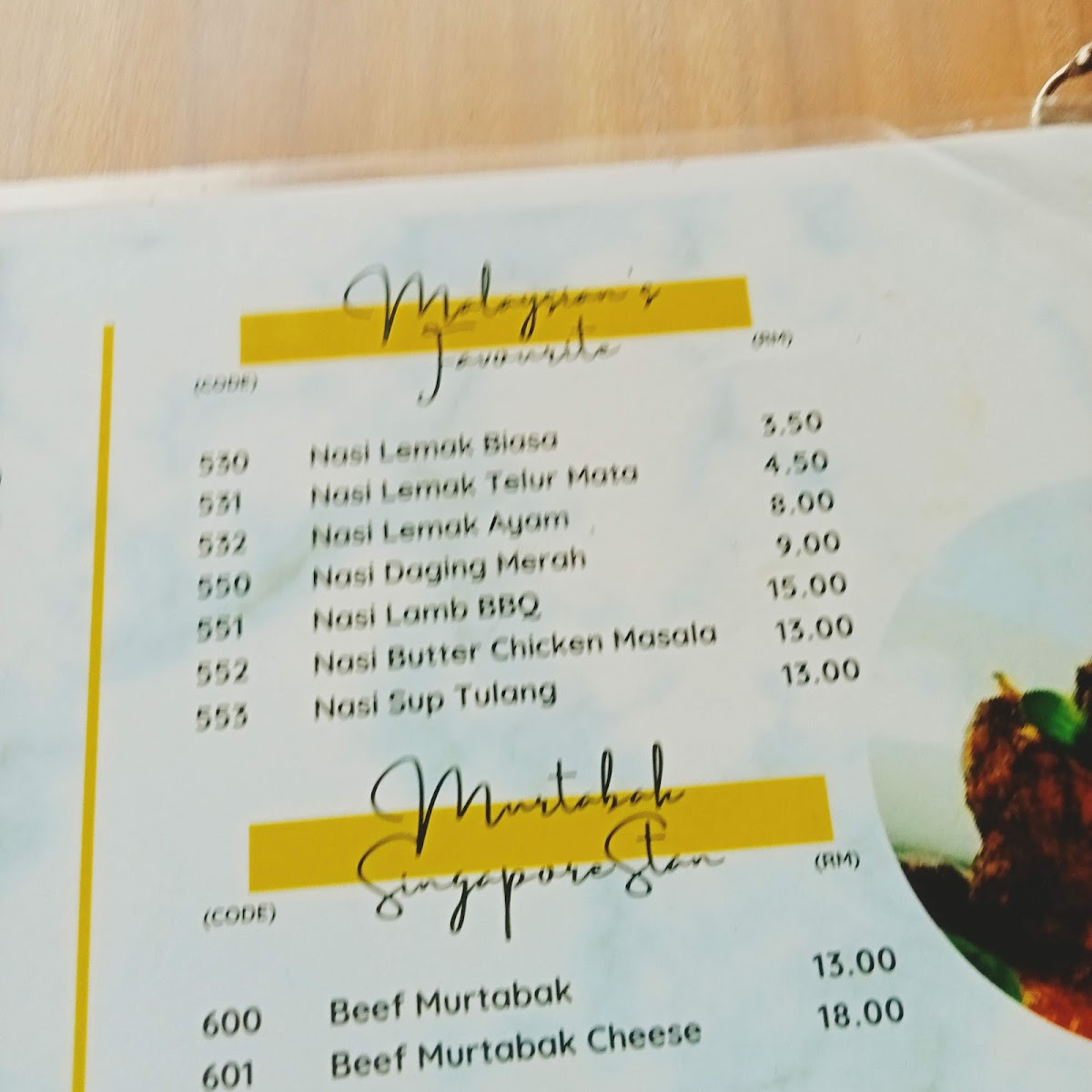 Menu Ehsan's Vista Alam-4