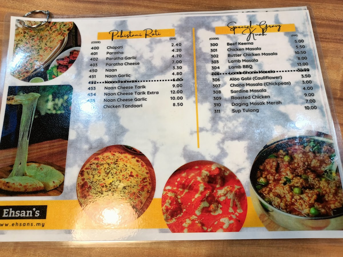 Menu Ehsan's Vista Alam-9