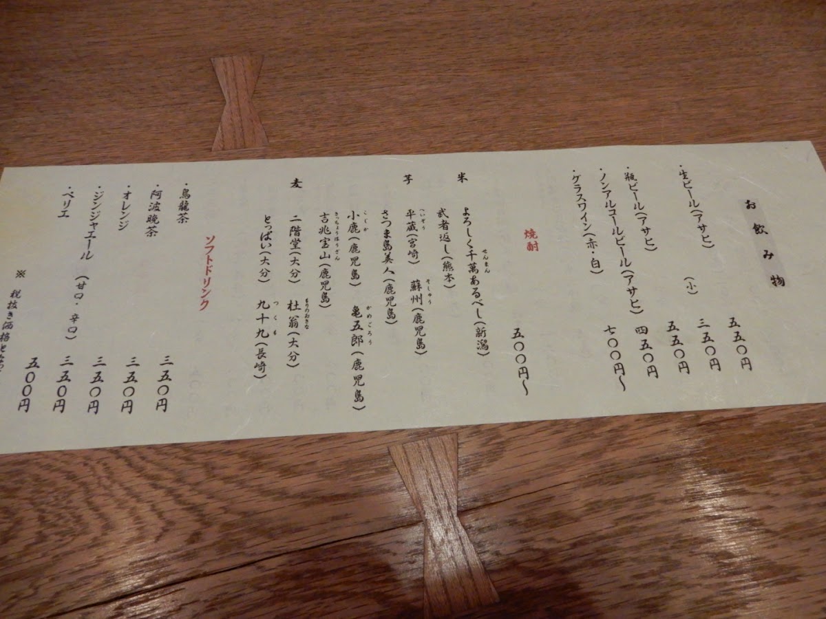 Menu Eidai-7