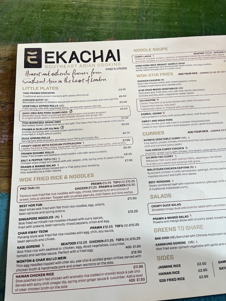 Menu Ekachai-9