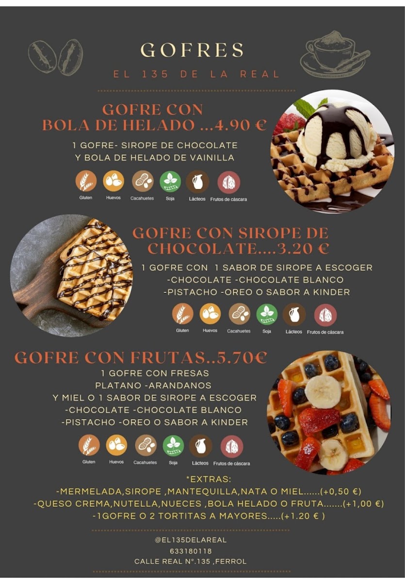 Menu El 135 De La Real Cafetería-2