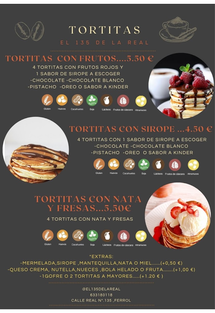 Menu El 135 De La Real Cafetería-4