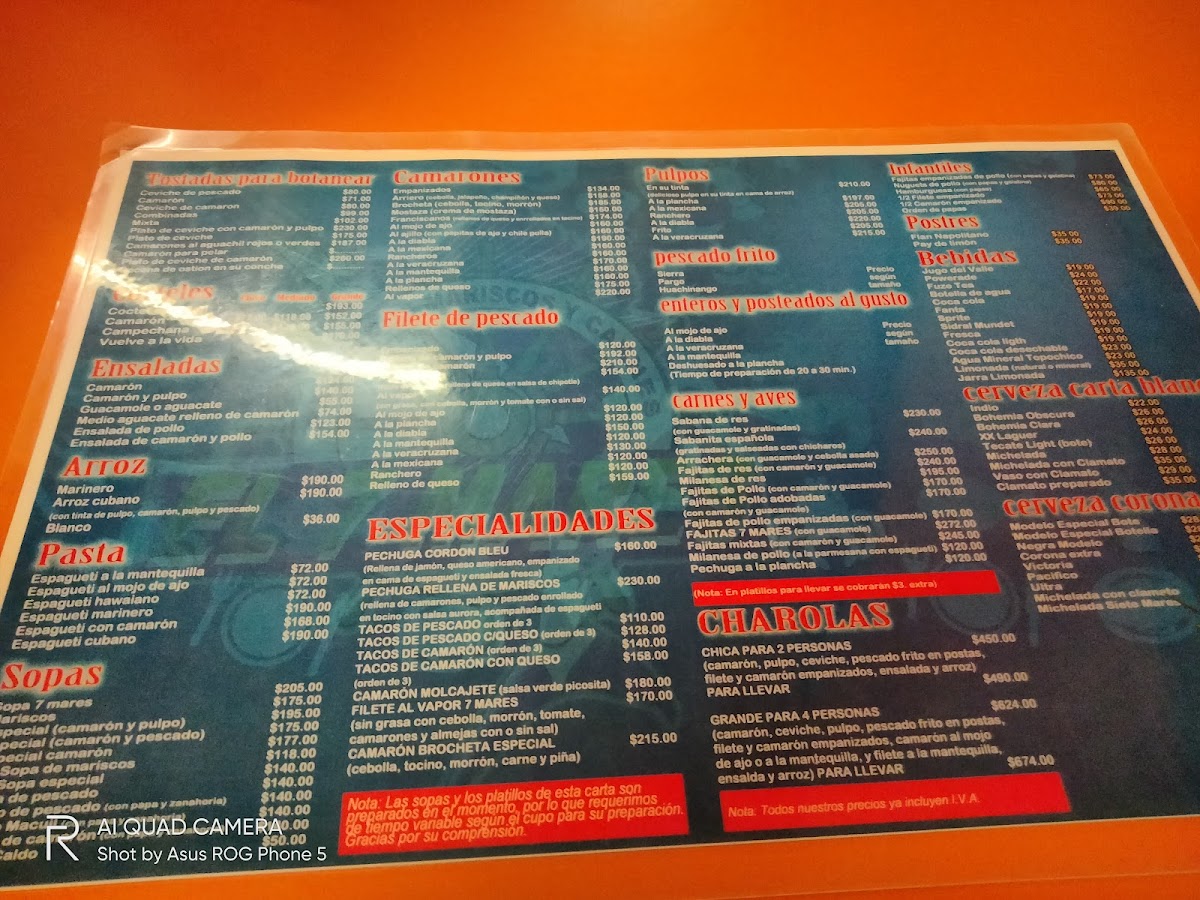 Menu El 7 Mares-3