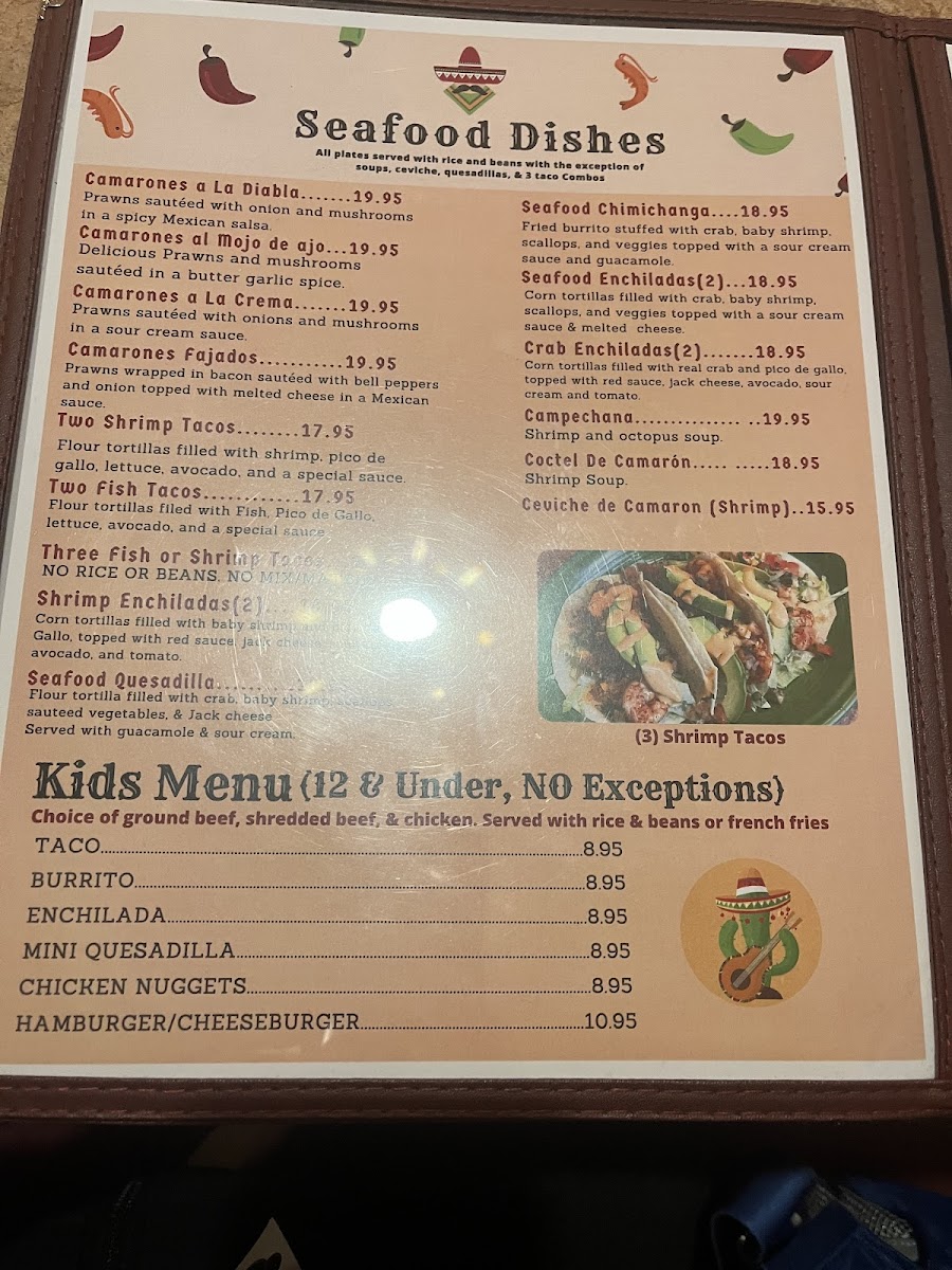 Menu El Aguila Real Mexican Restaurant-2
