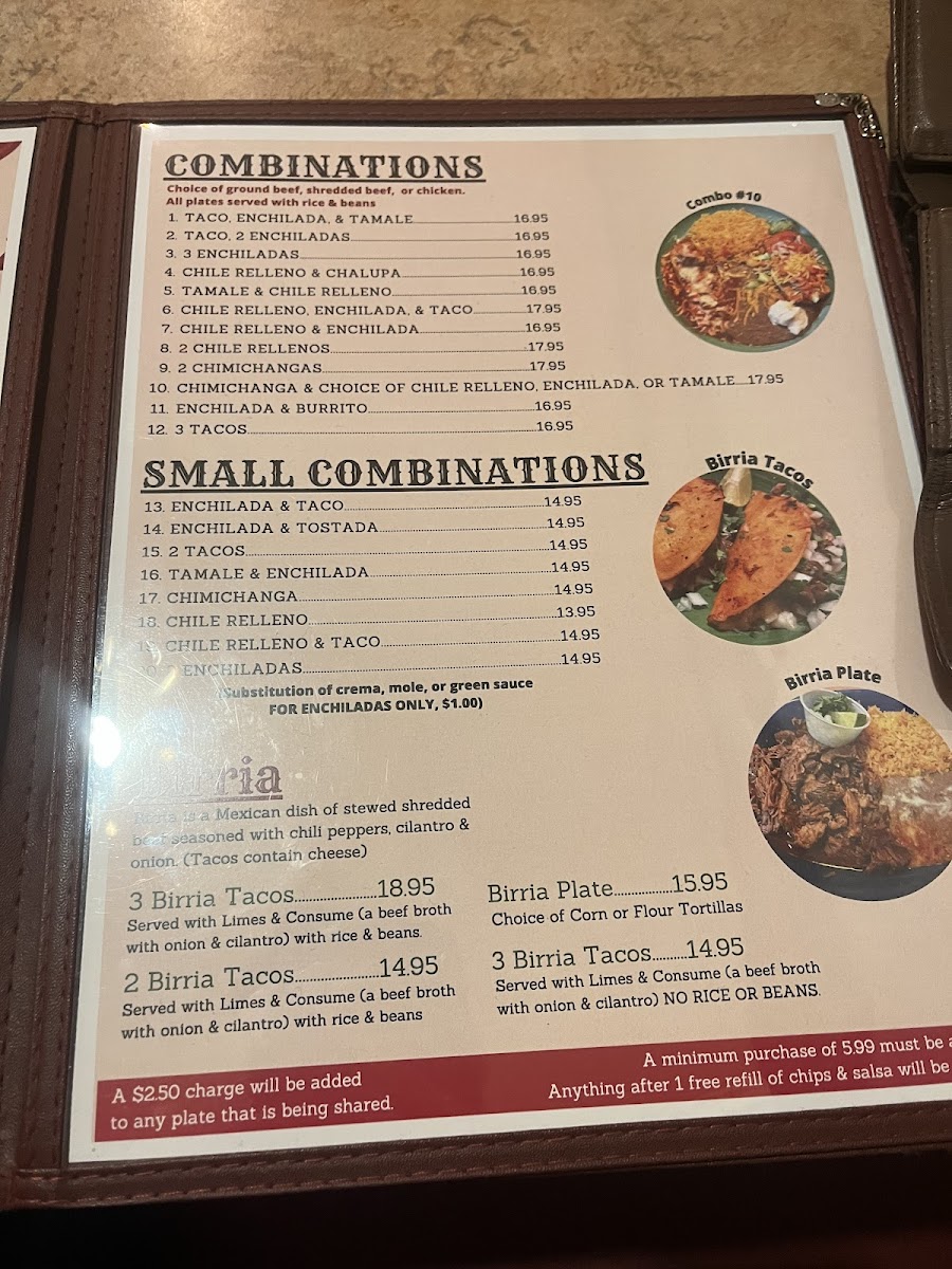 Menu El Aguila Real Mexican Restaurant-5