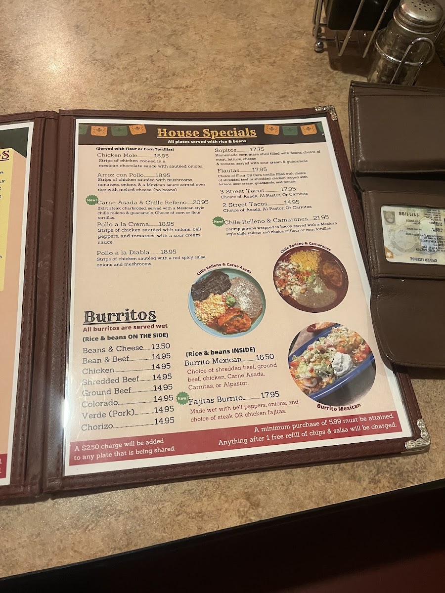Menu El Aguila Real Mexican Restaurant-6