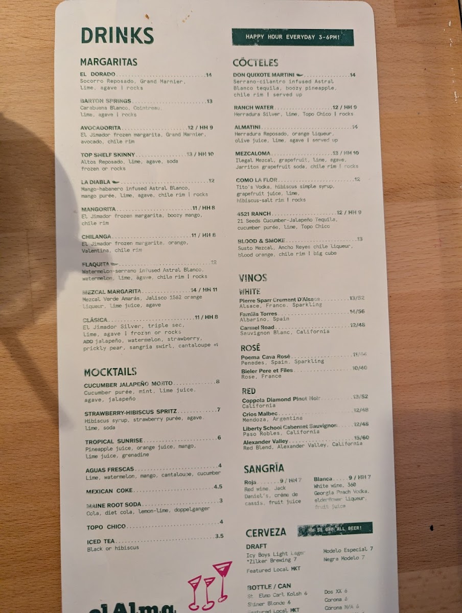 Menu El Alma South-10