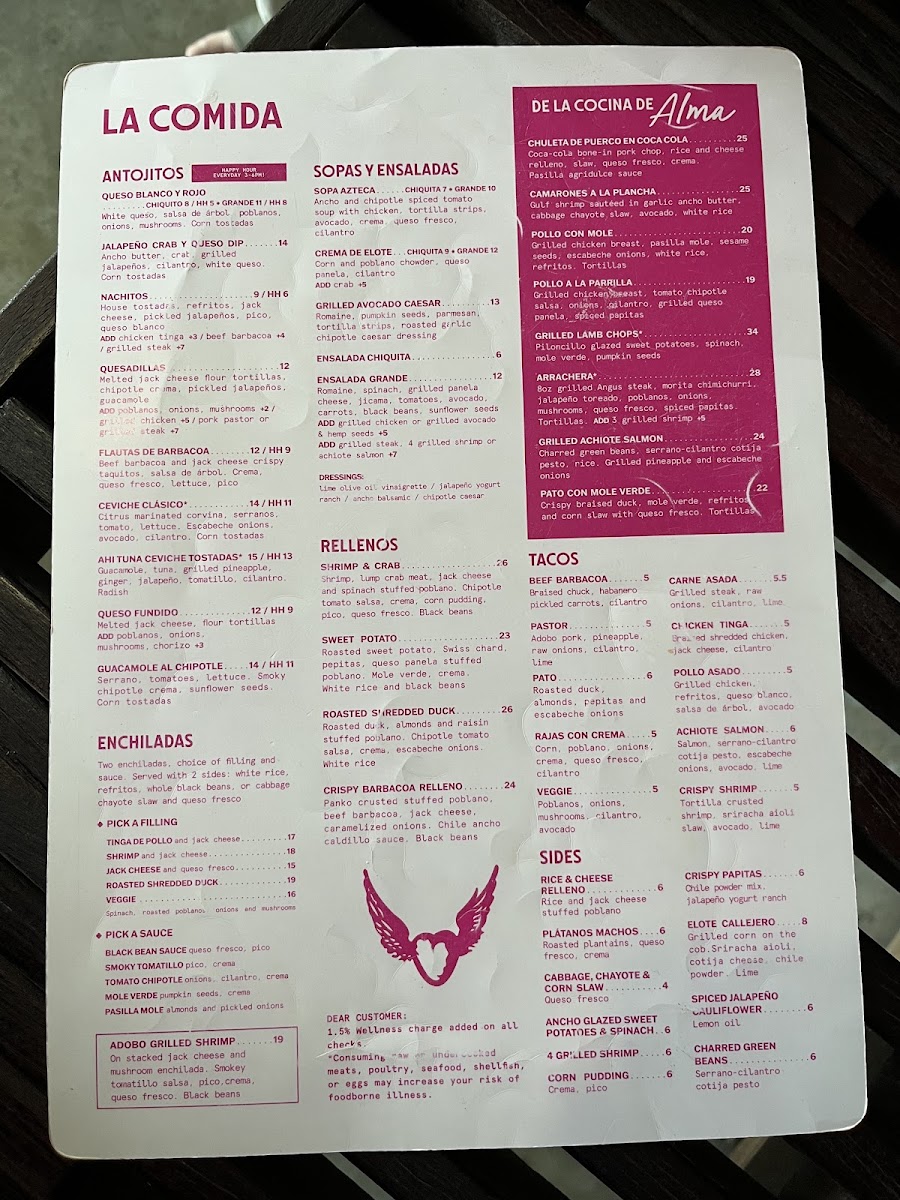 Menu El Alma South-3