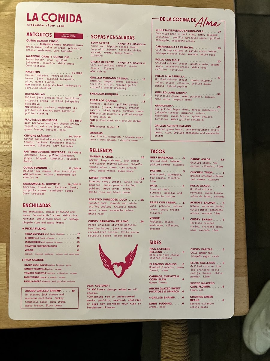 Menu El Alma South-5