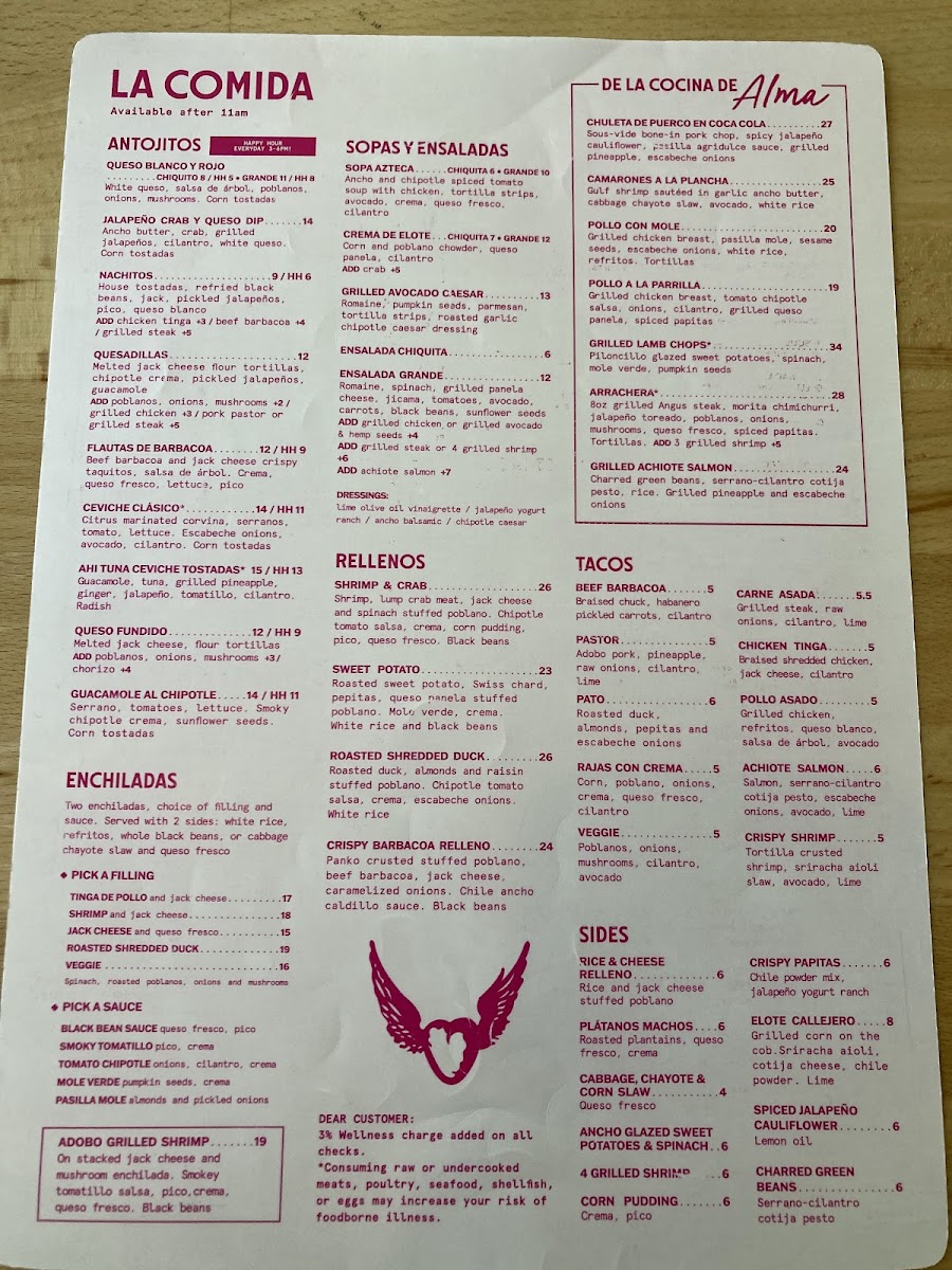 Menu El Alma South-6