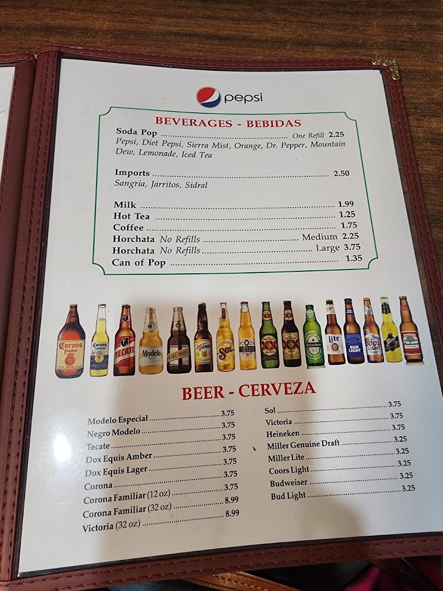 Menu El Amigo Restaurant-3