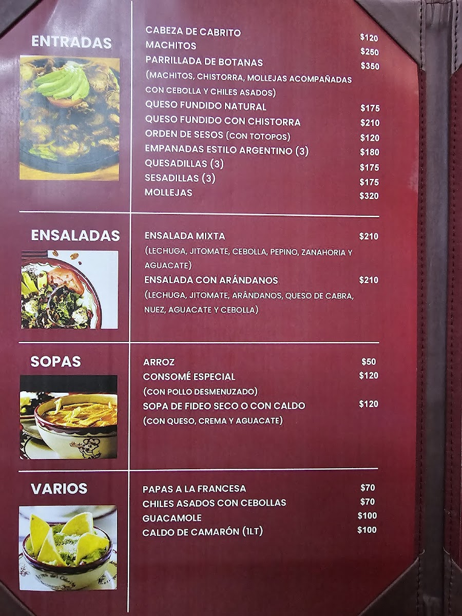 Menu El Arreo Del Cabrito-1