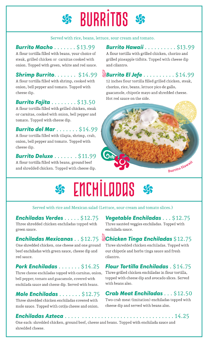 Menu El Azteca Mexican Restaurant-4