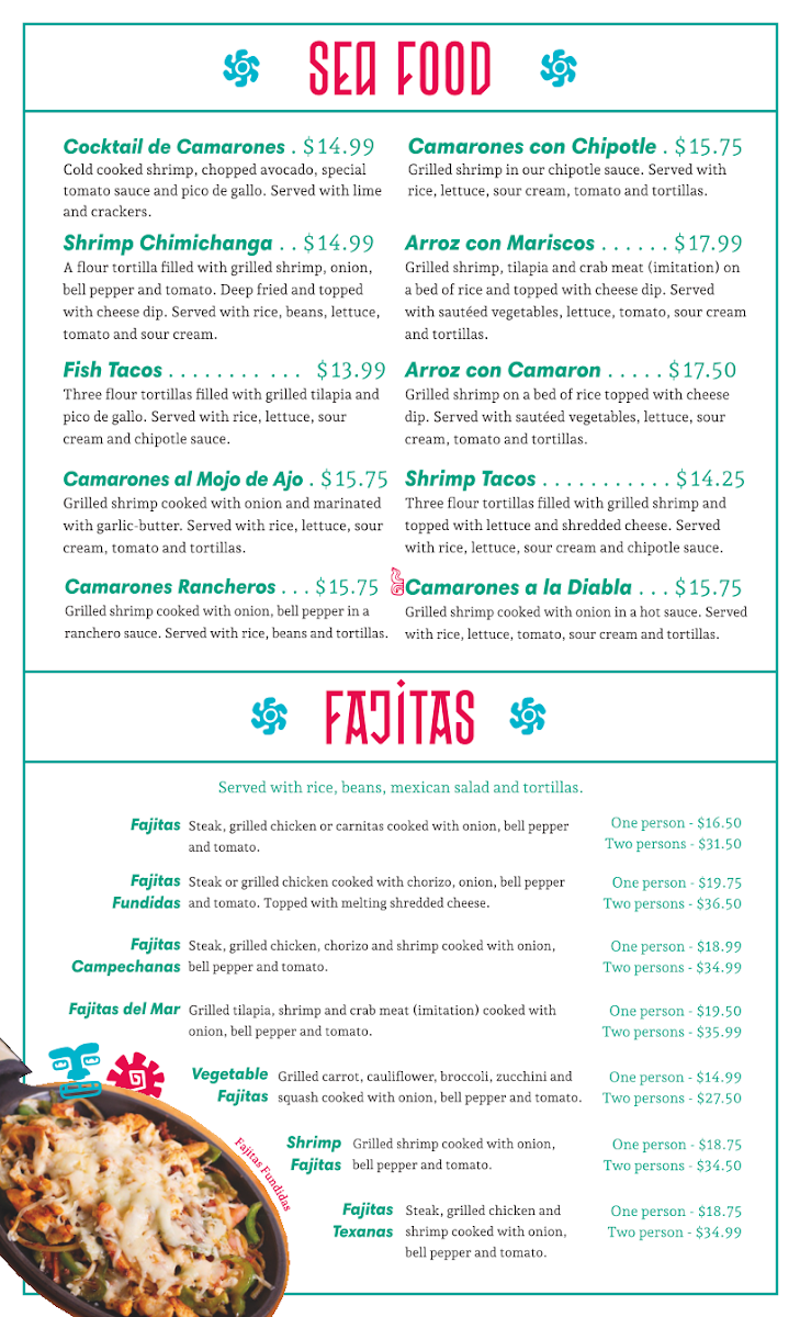 Menu El Azteca Mexican Restaurant-7