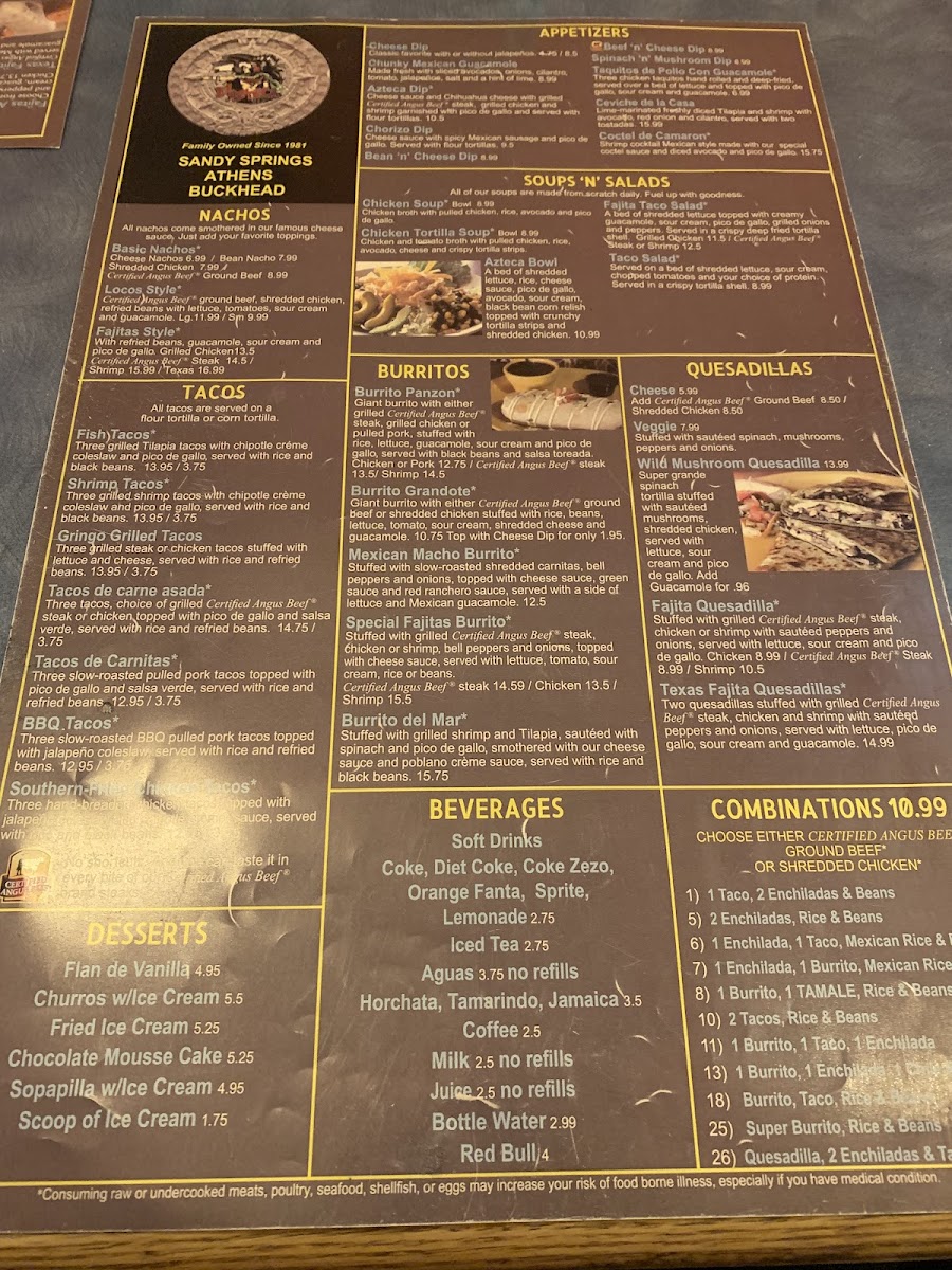 El Azteca Menu-7