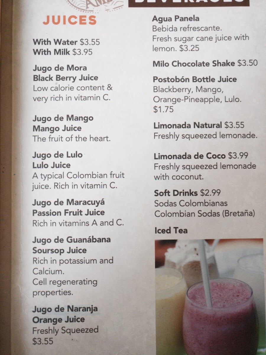 Menu El Balcón De Las Américas - Sawgrass-10