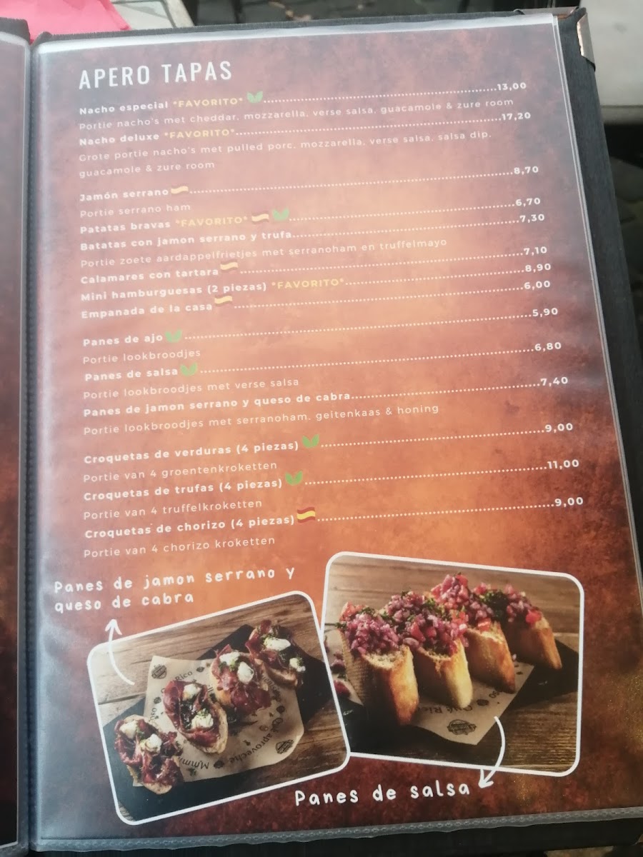 Menu El Bocado Bilzen-3