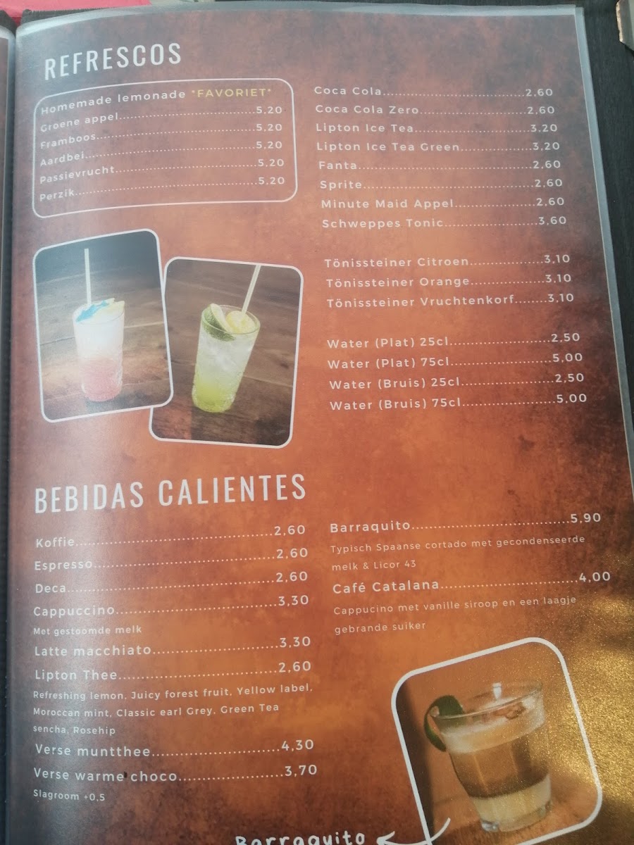 Menu El Bocado Bilzen-4