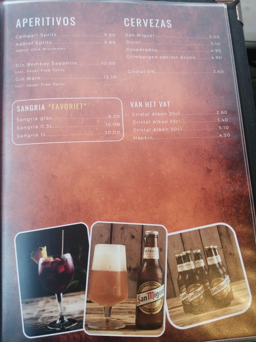 Menu El Bocado Bilzen-5