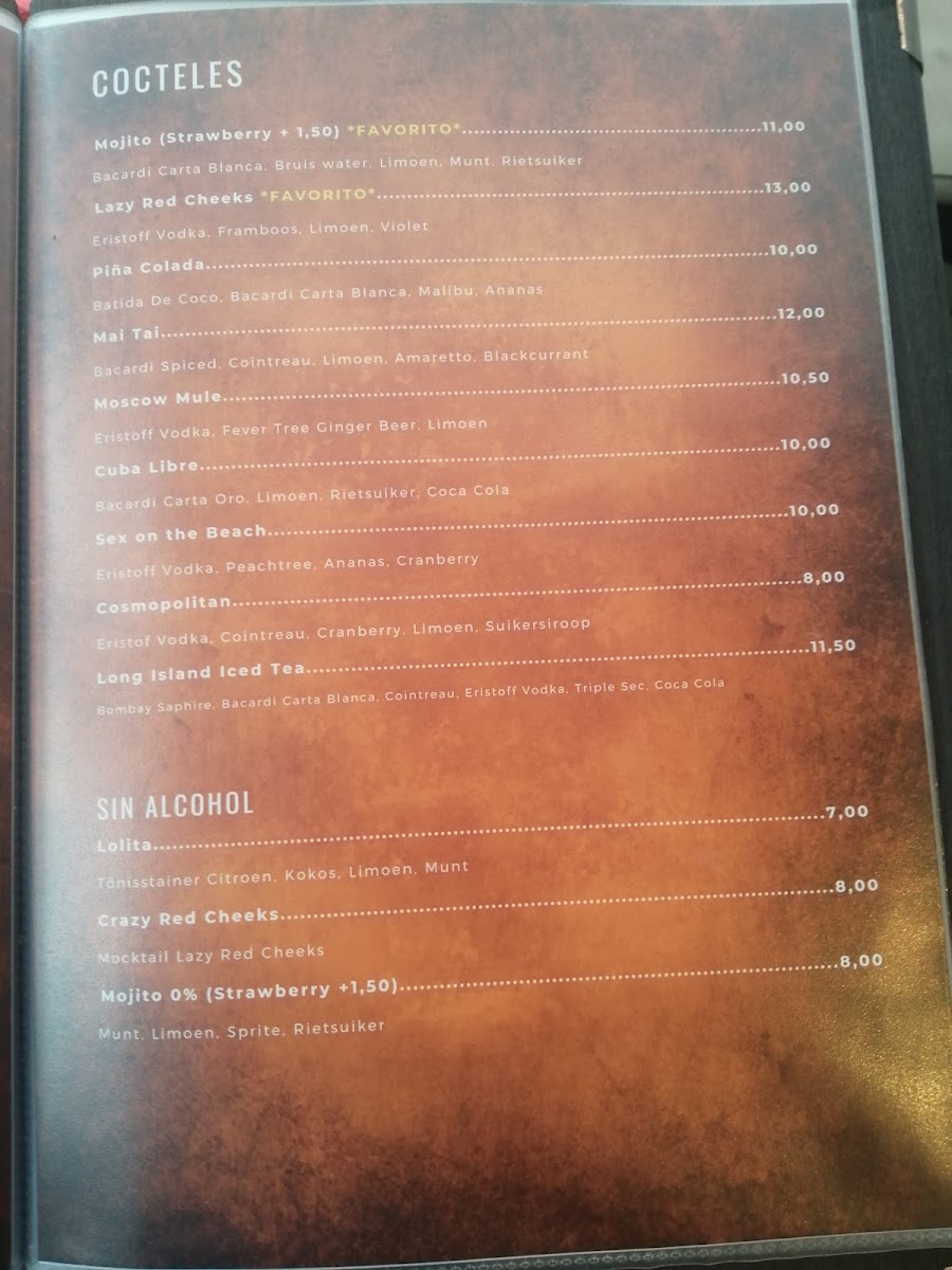 Menu El Bocado Bilzen-6