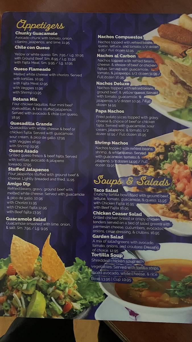 Menu El Bosque Tex-Mex Grill-10